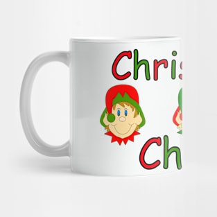 MERRY Christmas Cheer Elf Christmas Gift Mug